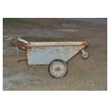 Vintage HD 3/16 Metal Dump Cart