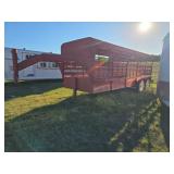 1993 Dugan Livestock Trailer