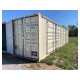 40' 3 Door One-Time Use Hi-Cube Container
