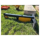 new wood splitter attachment