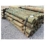 7'x8' Treated Fence Post