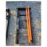 Skid Steer 2 Prong Hay Spear