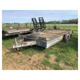 15' Trailer with 2' Beaver Tail