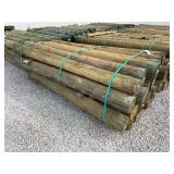 7'x8' Treated Fence Post