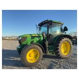 2017 John Deere 6110R Cab Tractor