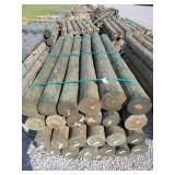 7'x8' Treated Fence Post
