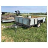 7'x10' 6,000lb Axel with Breaks