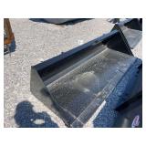 new 84' skid steer buckets
