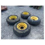 Set of 4 tires with rims