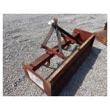 Box scrapper 3pt hitch