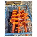 9', 12', 18' Sliding Spiral Drill for skidsteer.