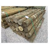 7'x8' Treated Fence Post