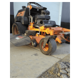 Mower 60'inch is 3 years old, has 333 hours, excellent shape. Selling only because needed larger one. 38.5 engine.