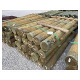7'x8' Treated Fence Post