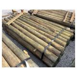 4'x7 Treated Fence Post