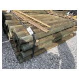 4'x7 Treated Fence Post