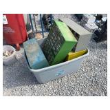 Tote of Misc Organizers