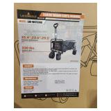 Foldable Wagon Cart. 35.4'x23.6'x29.5' 330lbs.