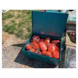 Toolbox with 24 Ratchet Straps