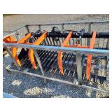 80' Skid Steer Rock Grapple Bucket