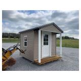 8'x10' Shed has electricity