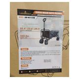 Foldable Wagon Cart. 35.4'x23.6'x29.5' 330lbs.