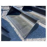 new 72' skid steer buckets