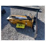 New skidsteer hammer/breaker attachment