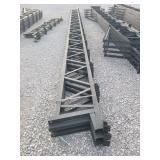 30' Freestanding Shed Trusses. 24' purlin spacing. For 8'x8' post.