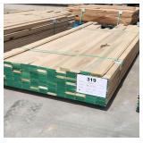 Poplar sells by sf. tongue and groove 3/4' x 3' x 6-8'