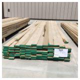 7/8' Poplar boards sell by Linear ft. 16' x 3'5/8