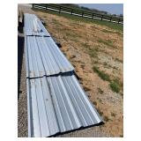Metal (5 pcs 42' 6'), (9 pcs 30 plus feet long), (5 pcs trim)