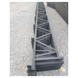 20' Freestanding Shed Trusses, 16' Overhang. 24' purlin spacing. For 6'x6' post