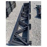 10' 2/12 Pitch Leanto Trusses