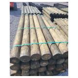 6'x8' Treated Fence Post