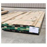 Poplar sells by sf. tongue and groove 3/4' x 3' x 7-10'