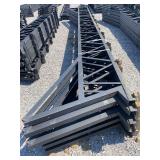 40' Gable Truss No Overhang 6x6 Posts