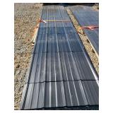 Black Colored Metal, 35+pcs of various lengths. New. No holes.