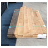 White Oak Flooring sells by sf. 3/4' x 5' length 15' - 6'