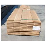 White Oak Flooring sells by sf. 3/4' x 8' length 15' - 6'