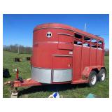 Corn Pro bumper hitch horse trailer