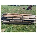 Bundle of misc lumber
