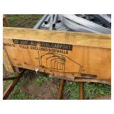 20X30 All Steel Carport with Enclosed Sidewalls