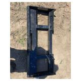 Wolverine Skid Steer Pallet Fork Frame Attachment