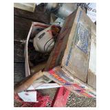 Box of jelly jars and more