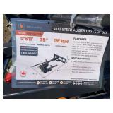 Wolverine Skid Steer Auger Drive and Bit
