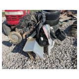 Gasoline motor rototiller craftsman