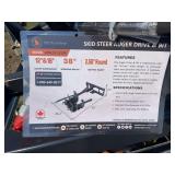 Wolverine Skid Steer Auger Drive and Bit