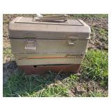 Tackle box and contents