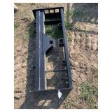 Wolverine Skid Steer Pallet Fork Frame Attachment
